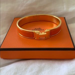 Hermès click clack bracelet
